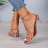 'Betony' Strapless Slip-On Stiletto Heels - Celes Fashion